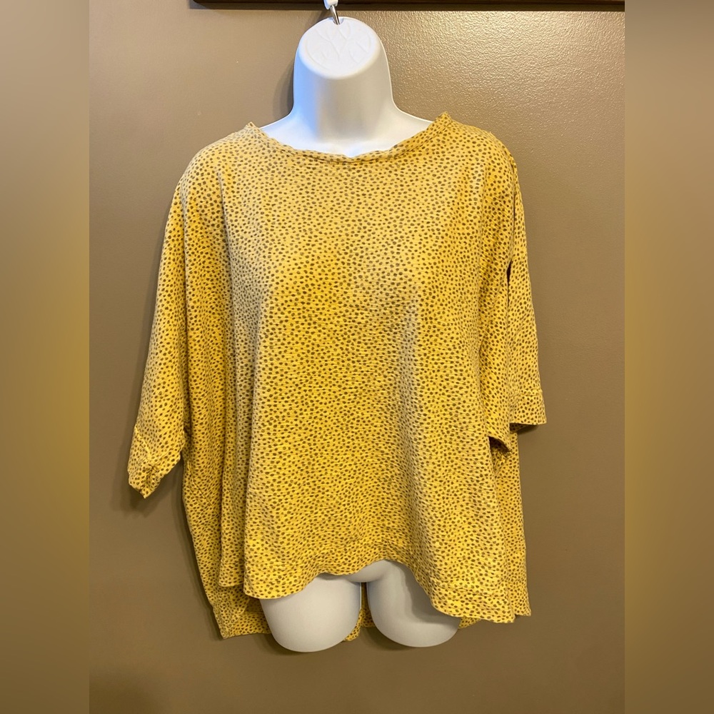 Cheetah Cut Loose Top